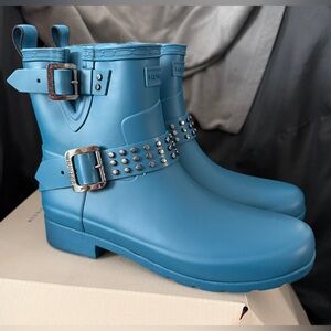 Hunter Refined Rockpool Stud Biker
Boots Women's Size 7